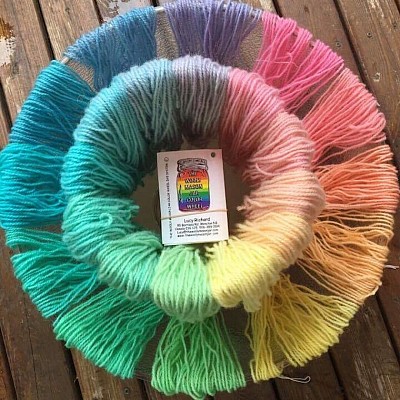 Cool yarn samples